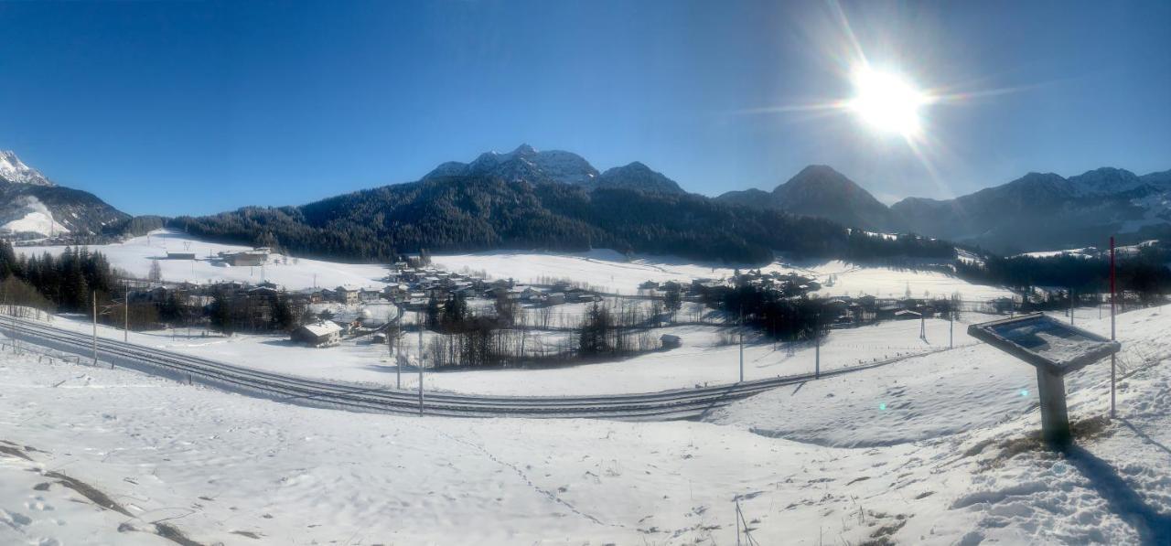 Haus Asslaber Lägenhet Hochfilzen Exteriör bild