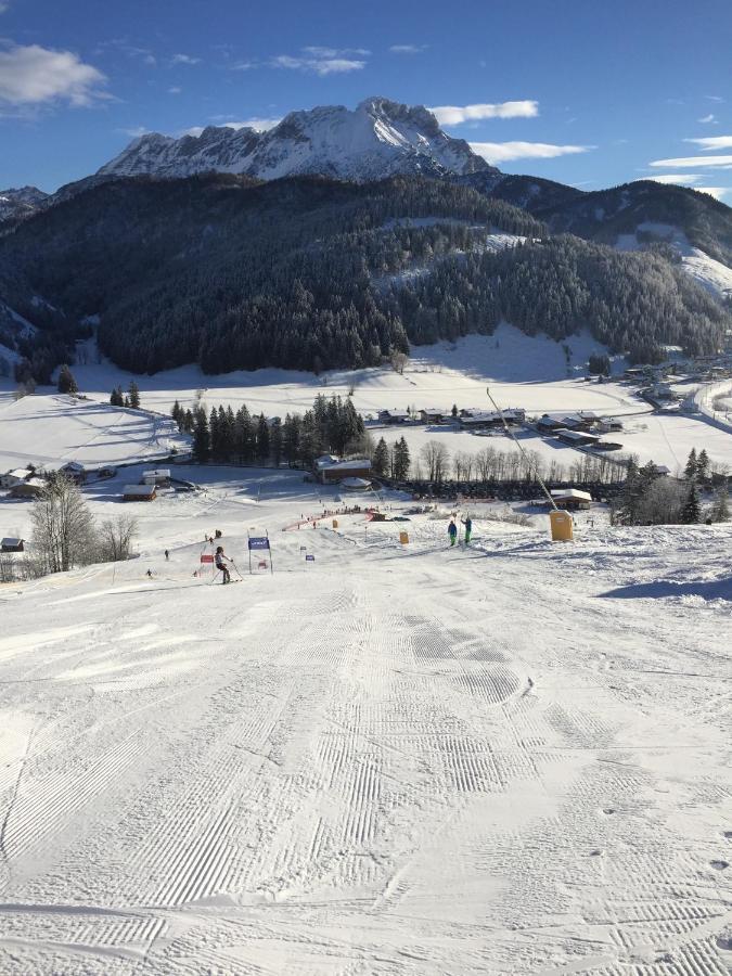 Haus Asslaber Lägenhet Hochfilzen Exteriör bild